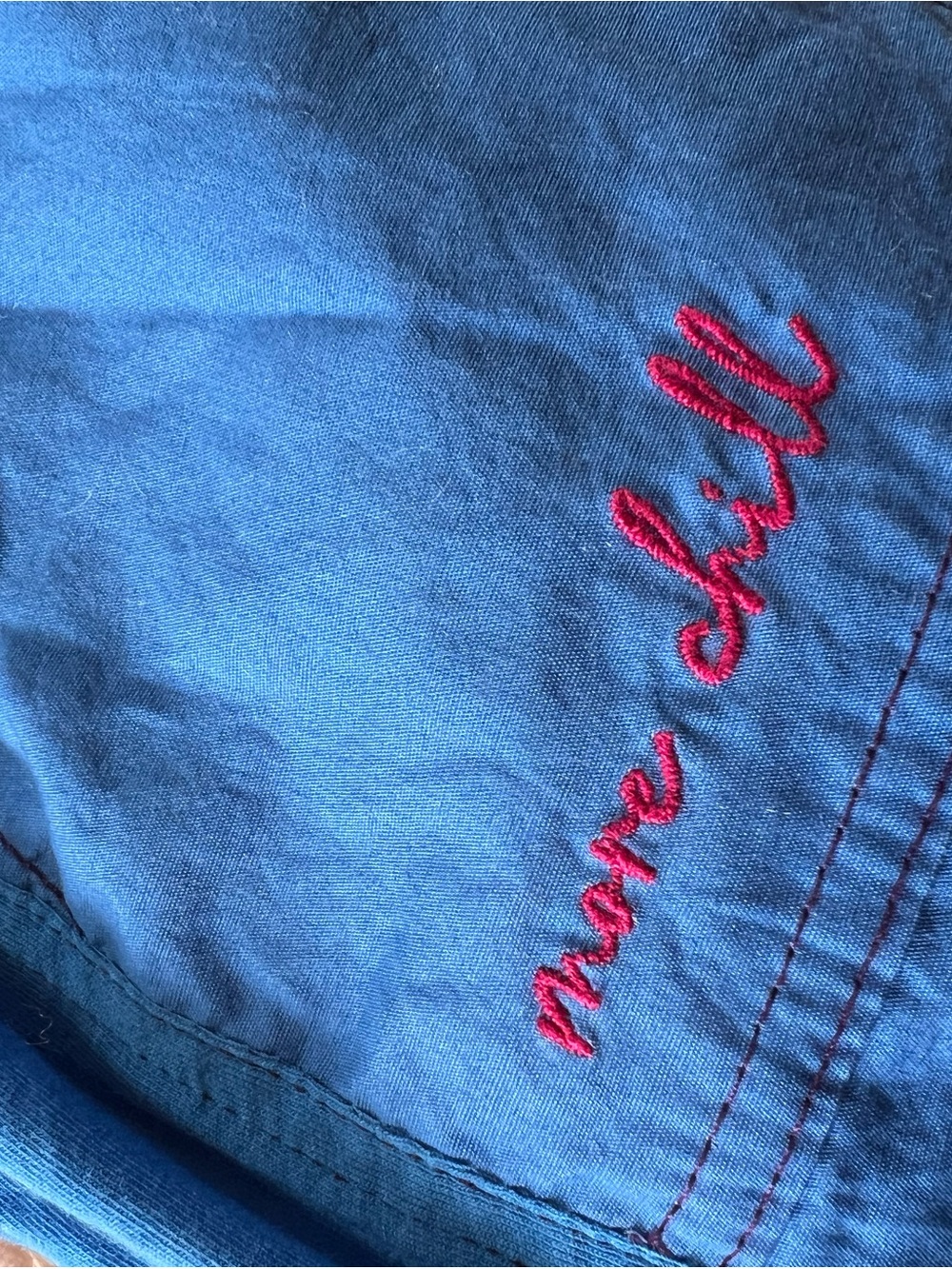 Free People Electric Blue Athletic Shorts - Picture 2 of 3
